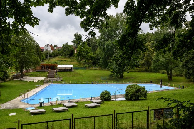 Městské koupaliště v České Kamenici