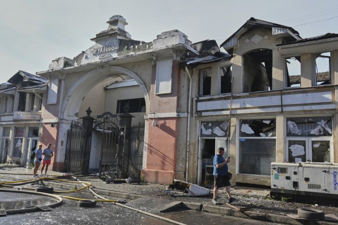 Rusové zaútočili na Oděsu. Poškodili památky pod ochranou UNESCO