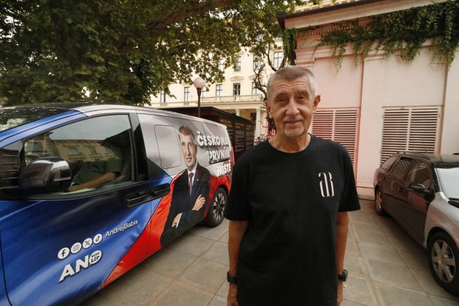 Andrej Babiš, předseda hnutí ANO
