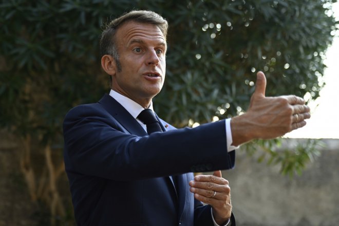 Francouzský prezident Emmanuel Macron