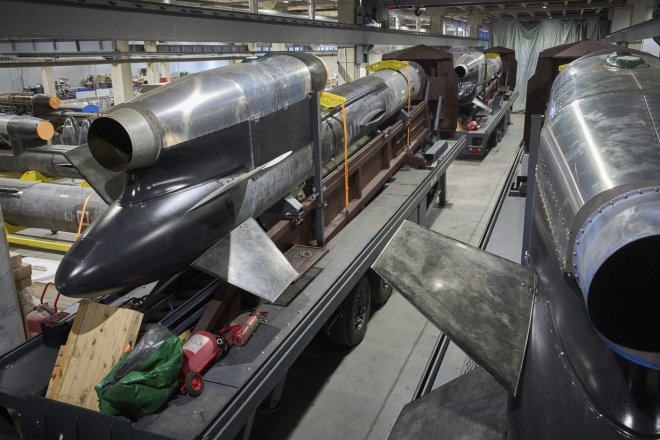 Střela s plochou dráhou letu Flamingo