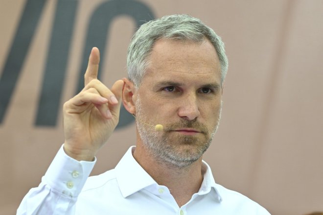 Předseda Pirátů Zdeněk Hřib