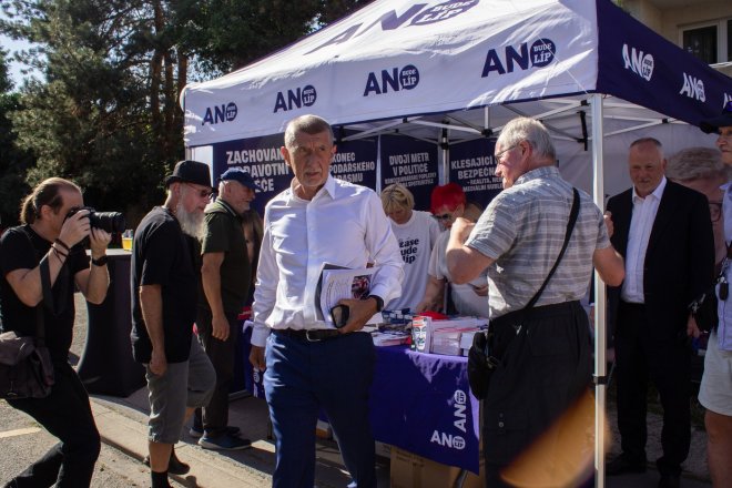 Šéf ANO Andrej Babiš
