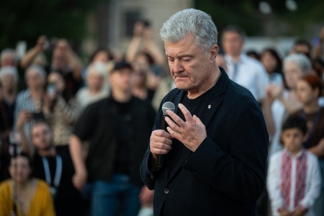 Bývalý ukrajinský prezident Petro Porošenko