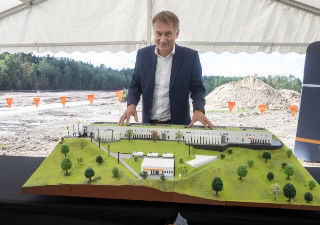 Model budoucího datového centra ČRa ve Zbraslavi