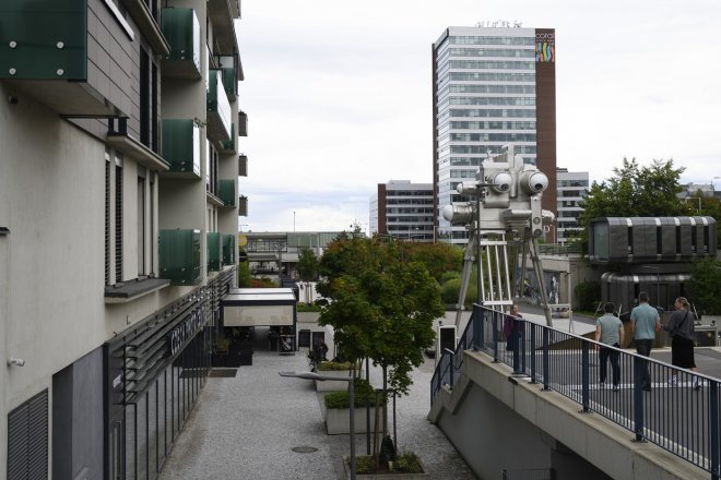 Okolí stanice metra Nové Butovice, kde developerská firma Trigema plánuje stavět mrakodrap nazvaný Top Tower