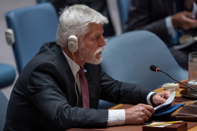 Pavel v OSN: Na ruskou agresi nelze reagovat ústupky, ale silou