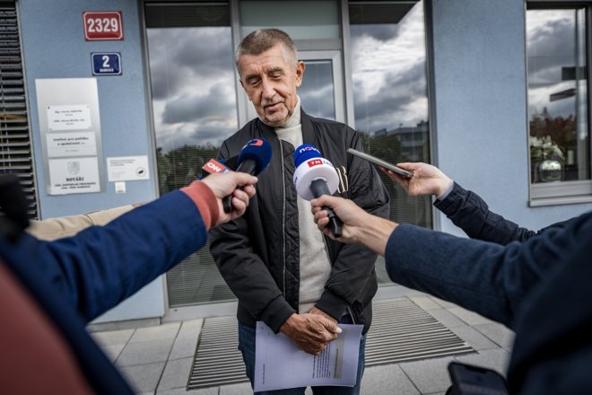 Předseda hnutí ANO Andrej Babiš