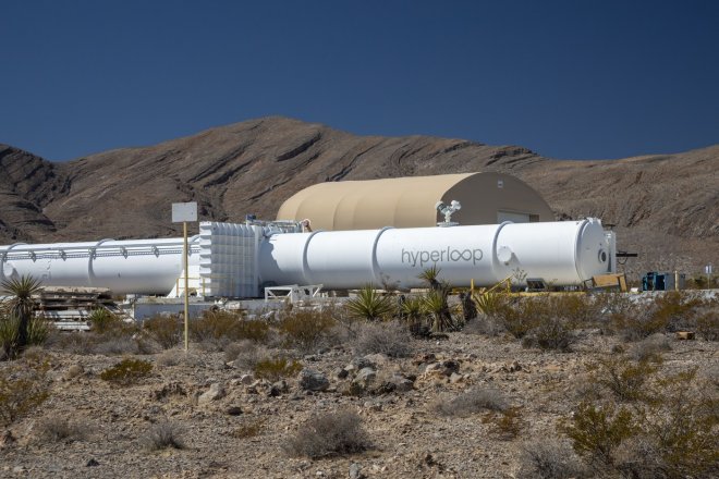 Testovací dráha Hyperloopu
