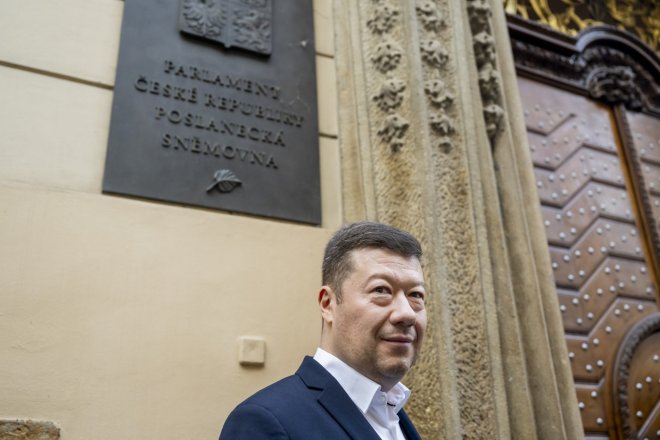 Šéf SPD Tomio Okamura