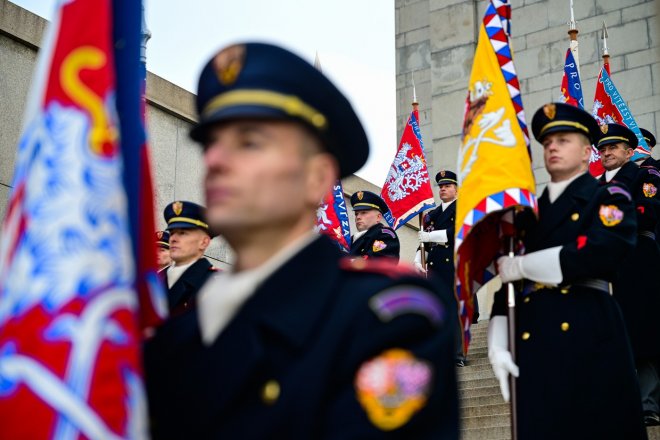 Slavnostní pietní akt při příležitosti 107. výročí vzniku samostatného československého státu, 28. října 2025