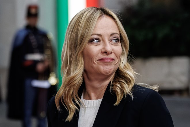 Italská premérka Giorgia Meloniová