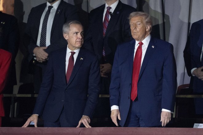 Mark Carney a Donald Trump