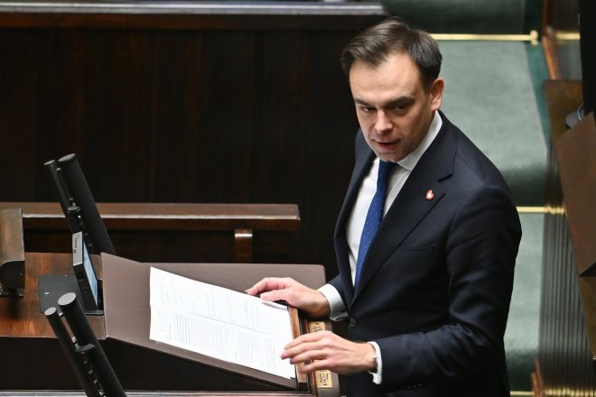 polský ministr financí Andrzej Domański