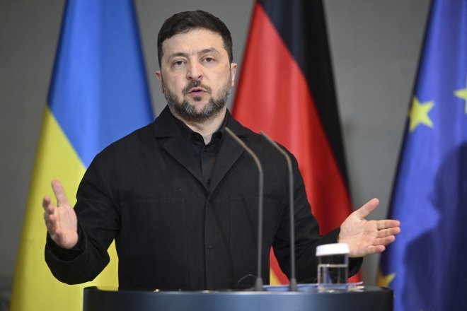 Ukrajinský prezident Volodymyr Zelenskyj