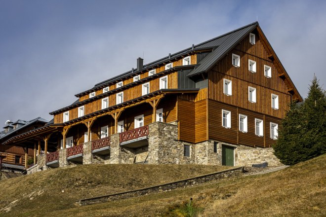 Krkonošská bouda Dvoračky