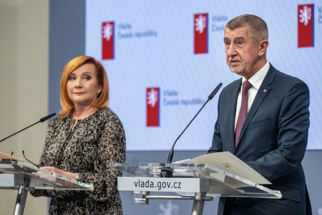 Alena Schillerová a Andrej Babiš