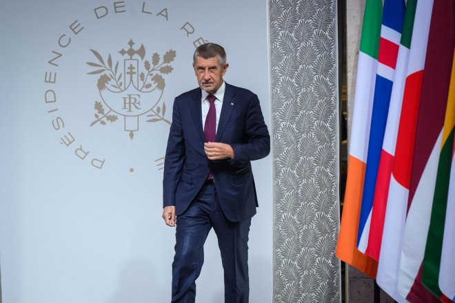 Český premiér Andrej Babiš