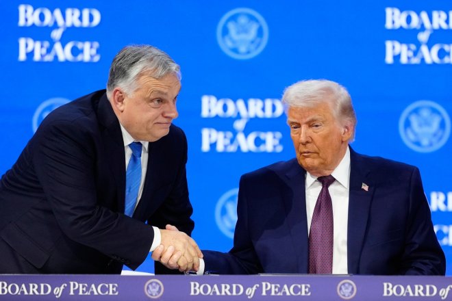 Viktor Orbán a Donald Trump