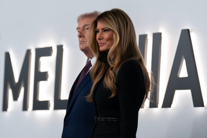 Manželé Trumpovi na filmu Melania