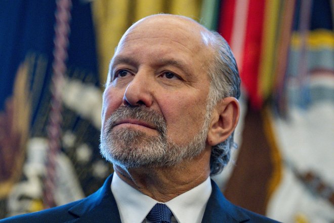 Americký ministr obchodu Howard Lutnick