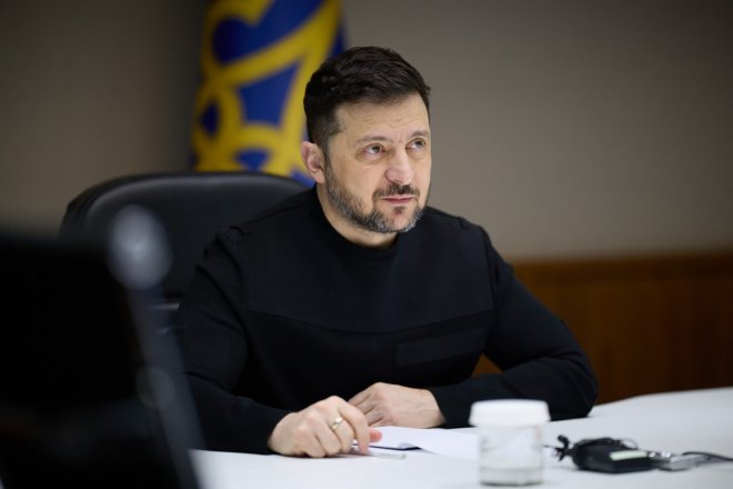 Ukrajinský prezident Volodymyr Zelenskyj
