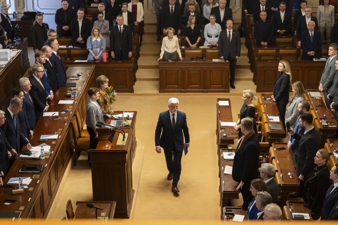 Petr Pavel ve Sněmovně