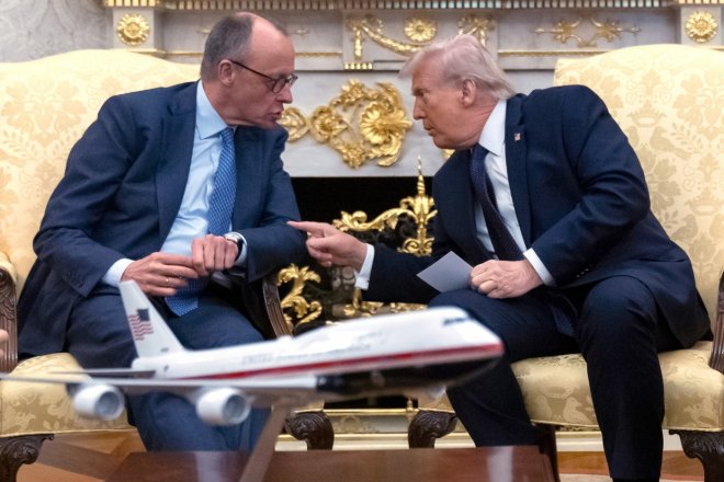 Spor mezi Trumpem a Merzem sílí