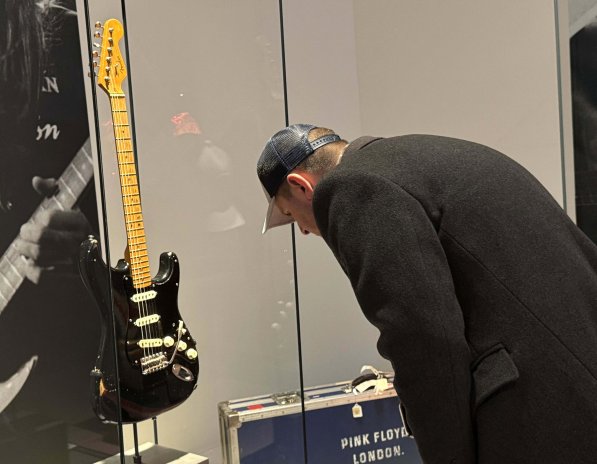 Kytara Davida Gilmoura