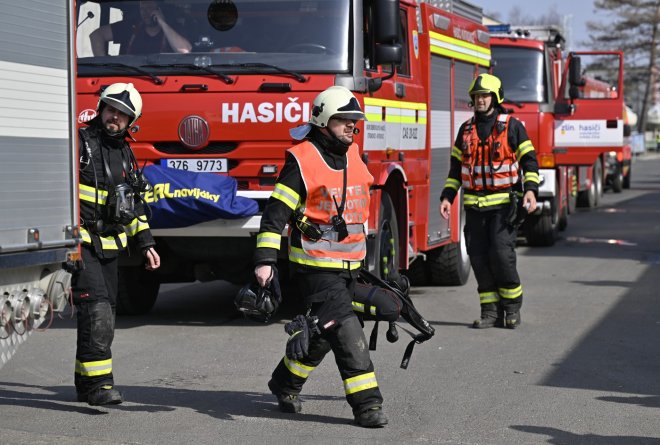 Požár v Meoptě: hasiči zasahovali pět hodin, škoda 50 milionů, foto ilustrační