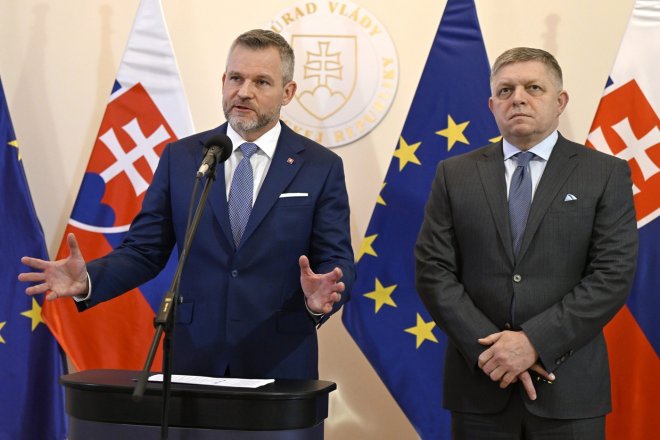 Peter Pellegrini a Robert Fico