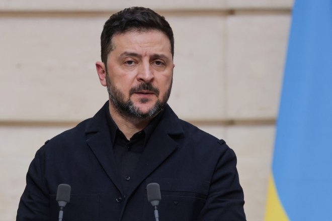 Ukrajinský prezident Volodymyr Zelenskyj