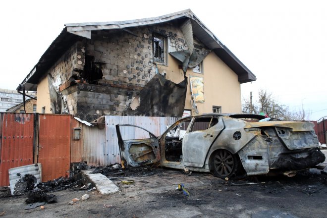 Dronový útok Ruska