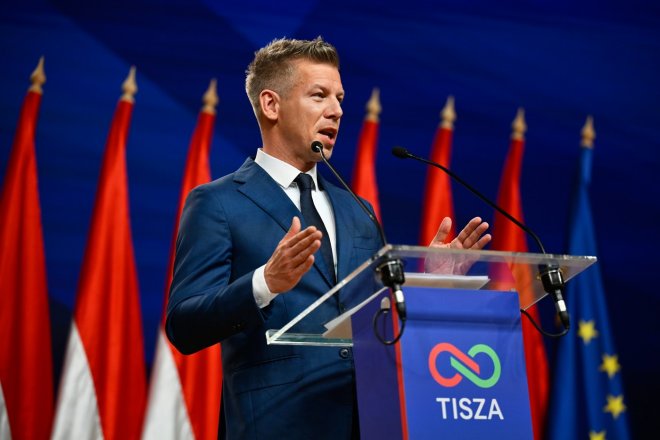 Lídr Tiszy Péter Magyar