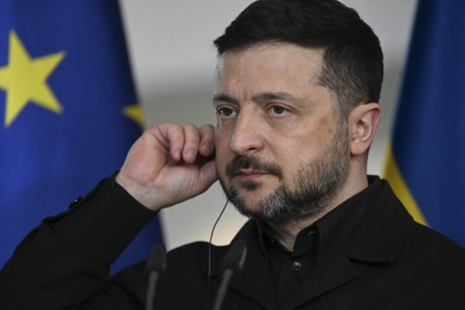 Ukrajinský prezident Volodymyr Zelenskyj