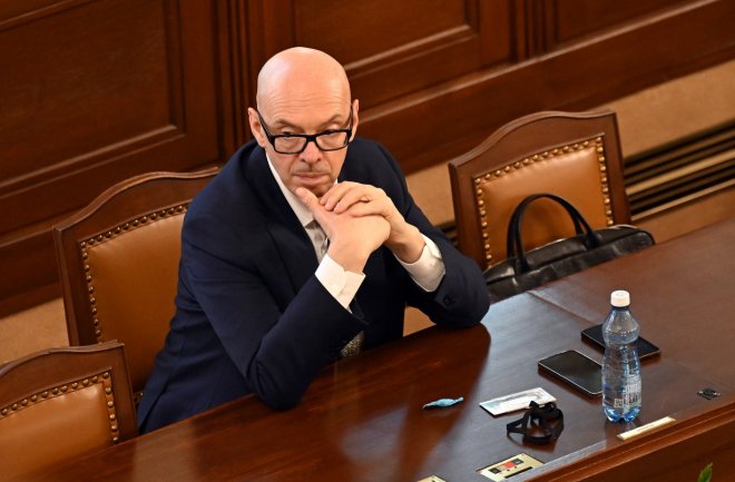 Ministr kultury Oto Klempíř (za Motoristy)