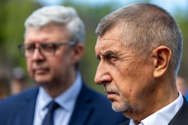 Andrej Babiš a Karel Havlíček