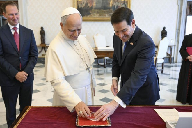 Marco Rubio jednal ve Vatikánu s papežem Lvem XIV.