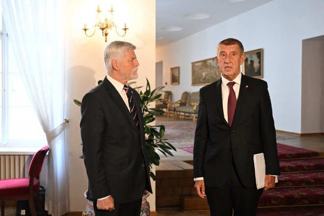 Petr Pavel a Andrej Babiš