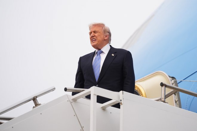 Donald Trump na návštěvě Číny