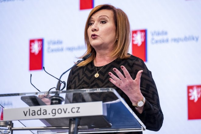 Ministryně financí Alena Schillerová (ANO)
