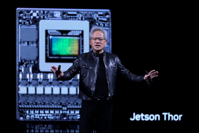 Jensen Huang na veletrhu Computex 2026