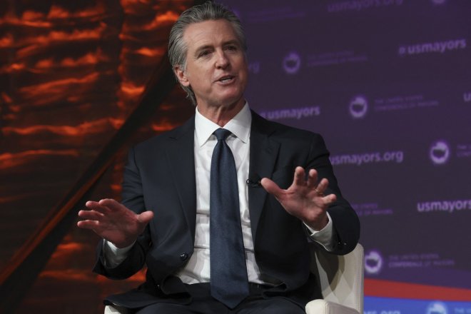 Kalifornský guvernér Gavin Newsom