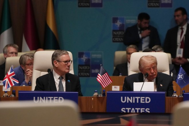 Donald Trump na jednání NATO