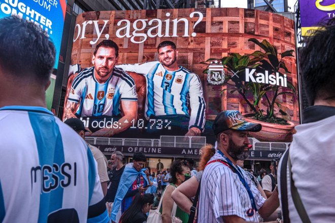 Predikční trh Kalshi měl letos velkou kampaň během MS ve fotbale