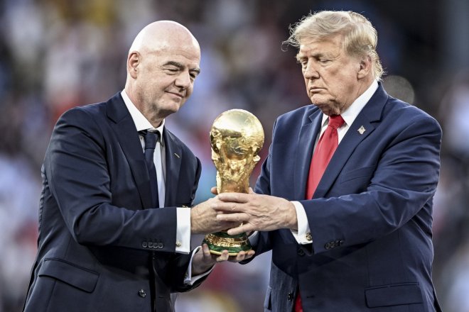 „Bez Infantina už tolik nevyděláte.“ Trump se pustil do kritiků šéfa FIFA