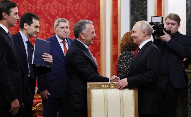 Witkoff a Putin v Moskvě