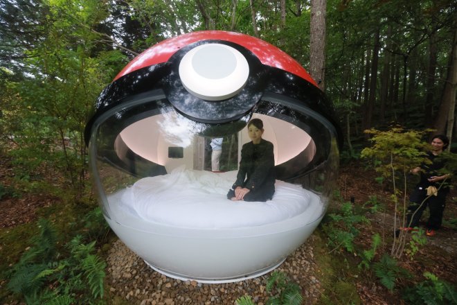 Spánek jako v Poké Ballu. V Japonsku vznikl hotel pro fanoušky Pokémonů