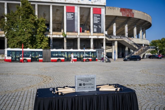 Stavba kolejiště na Strahov startuje