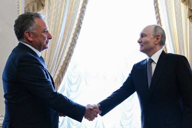 Steve Witkoff a Vladimir Putin